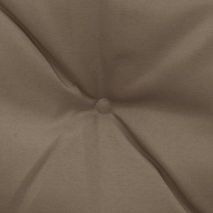 Swing Chair Cushions 2 pcs Taupe 50 cm Fabric