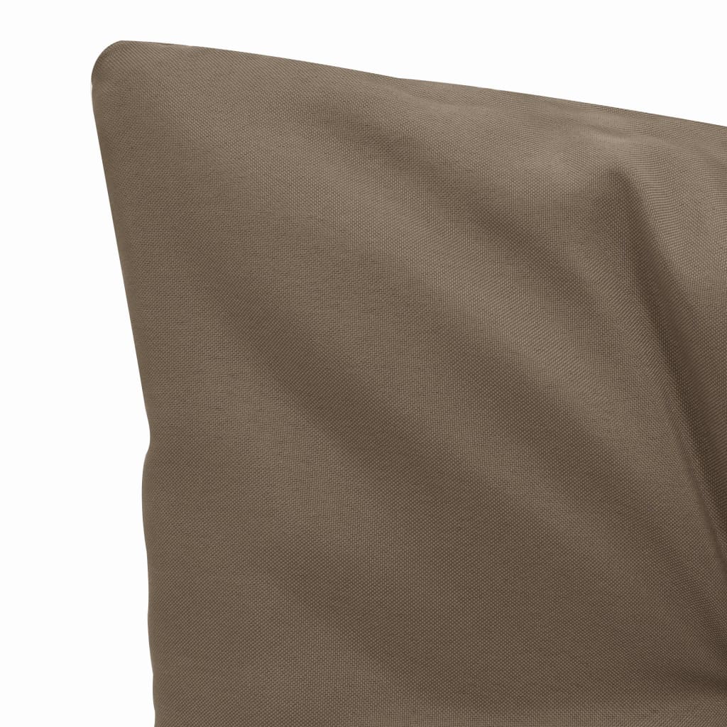 Swing Chair Cushions 2 pcs Taupe 50 cm Fabric