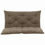 Cushion for Swing Chair Taupe 100 cm Fabric