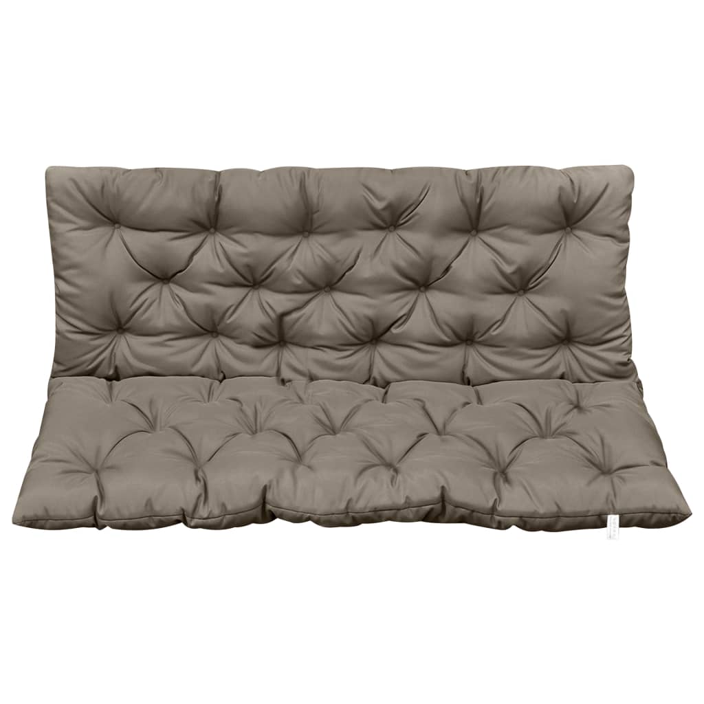 Cushion for Swing Chair Taupe 120 cm Fabric