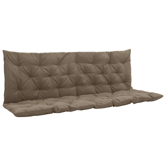 Cushion for Swing Chair Taupe 150 cm Fabric