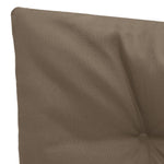 Cushion for Swing Chair Taupe 150 cm Fabric
