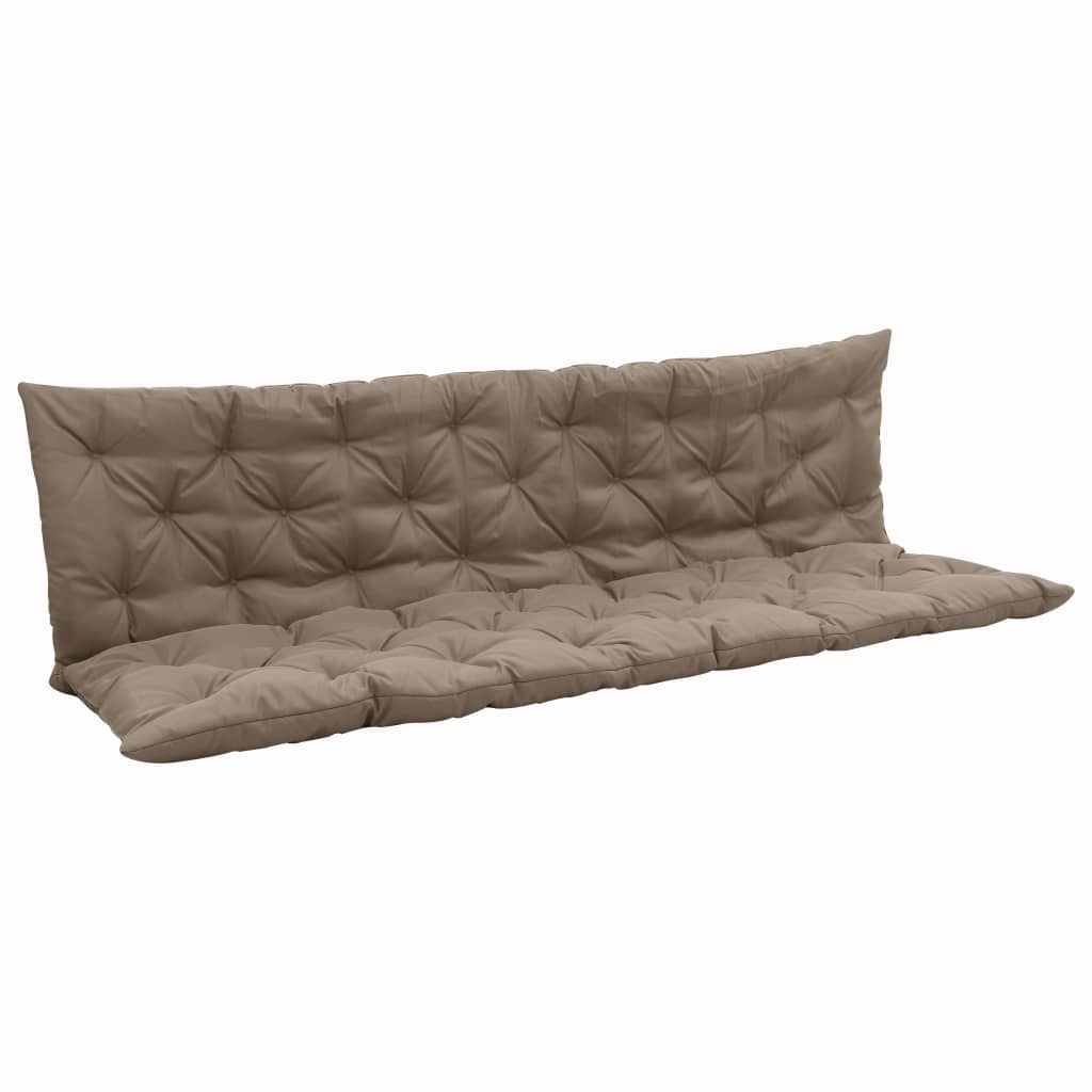 Cushion for Swing Chair Taupe 180 cm Fabric