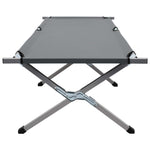 Camping Bed 190x74x47 cm XL Grey