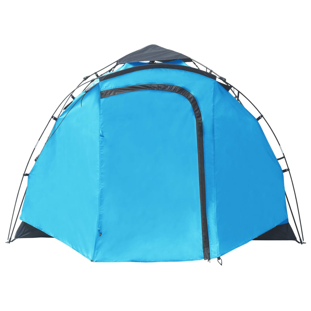 Pop Up Camping Tent 3 Person Blue