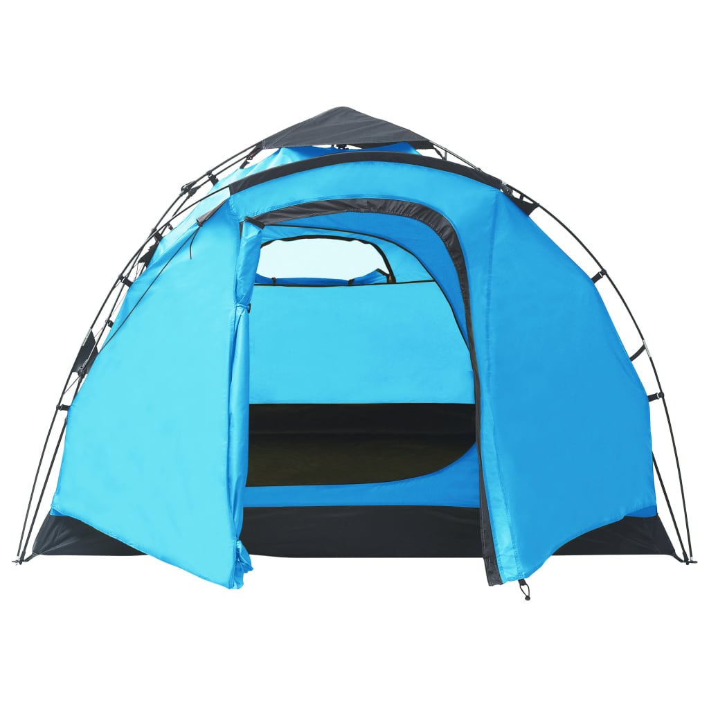 Pop Up Camping Tent 3 Person Blue