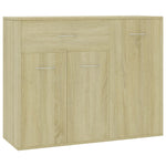 Sideboard Sonoma Oak 88x30x70 cm Chipboard