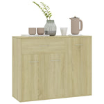 Sideboard Sonoma Oak 88x30x70 cm Chipboard