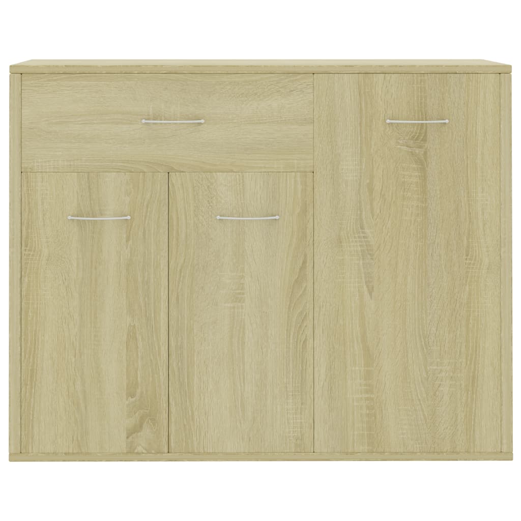 Sideboard Sonoma Oak 88x30x70 cm Chipboard