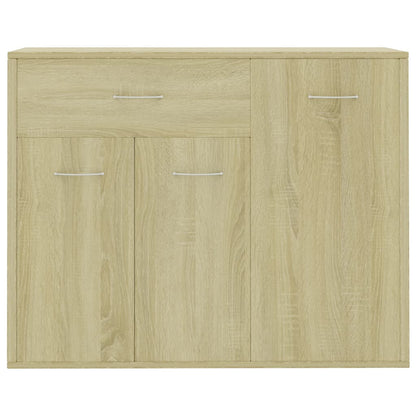 Sideboard Sonoma Oak 88x30x70 cm Chipboard