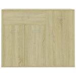 Sideboard Sonoma Oak 88x30x70 cm Chipboard