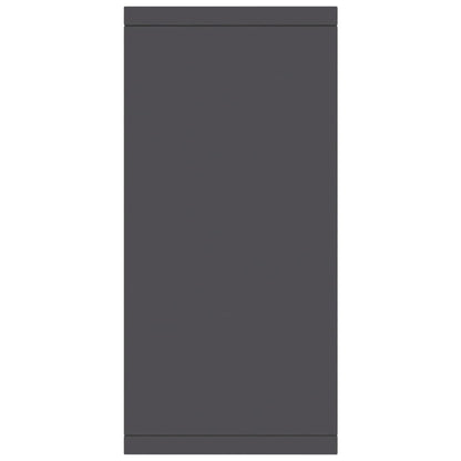 Sideboard Grey 88x30x75 cm Chipboard