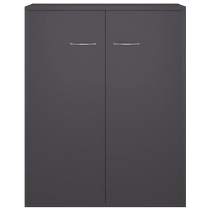 Sideboard Grey 60x30x75 cm Chipboard