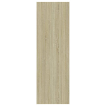 Bookshelf Sonoma Oak 40x24x75 cm Chipboard