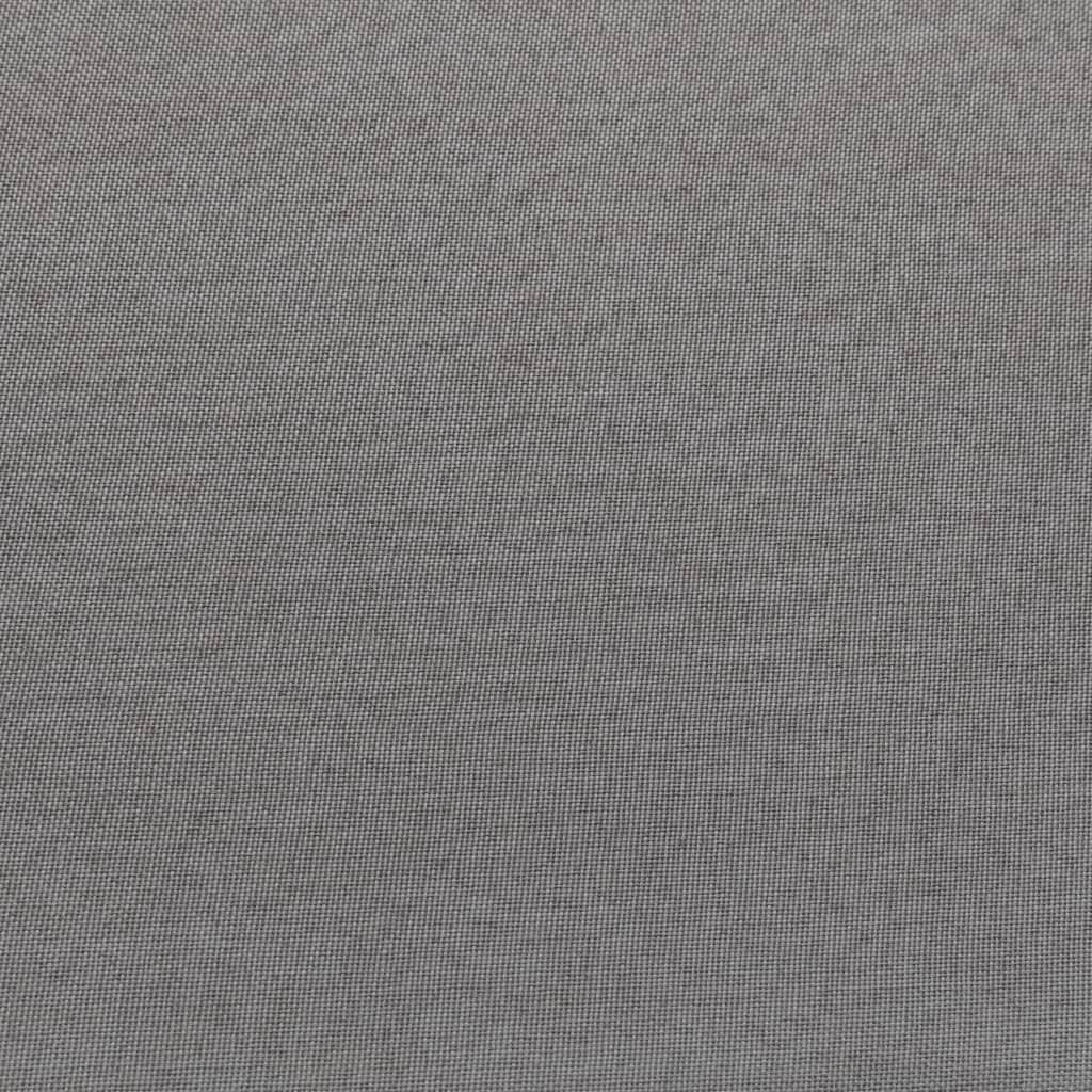 Sectional Corner Sofa with Cushion Fabric Light Grey