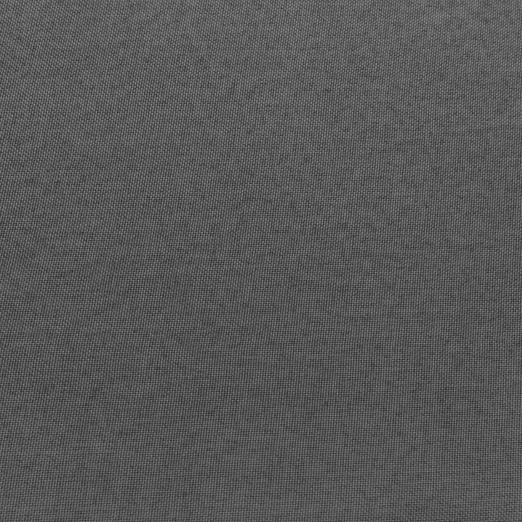 Sectional Corner Sofa with Cushion Fabric Dark Grey