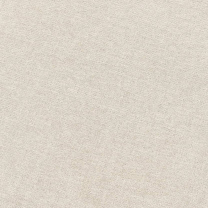 3-Seater Sofa Cream Fabric