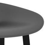 Bar Chairs 4 pcs Grey