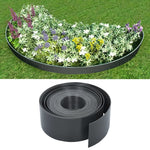 Garden Edging Grey 10 m 10 cm PE