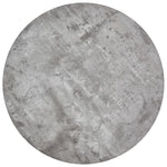 Dining Table Concrete and Silver MDF