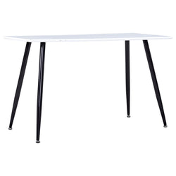 Dining Table White and Black