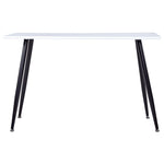 Dining Table White and Black