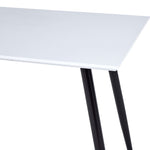 Dining Table White and Black