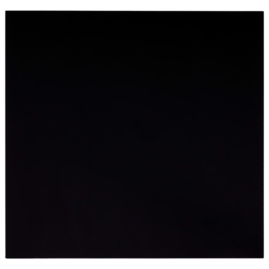 Dining Table Black 80.5x80.5x73 cm MDF