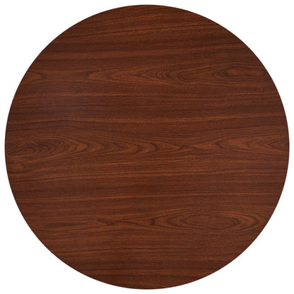 Dining Table Brown 90x73.5 cm MDF