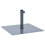 Parasol Base Dark Grey Steel Square 17 kg