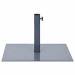 Parasol Base Dark Grey Steel Square 17 kg