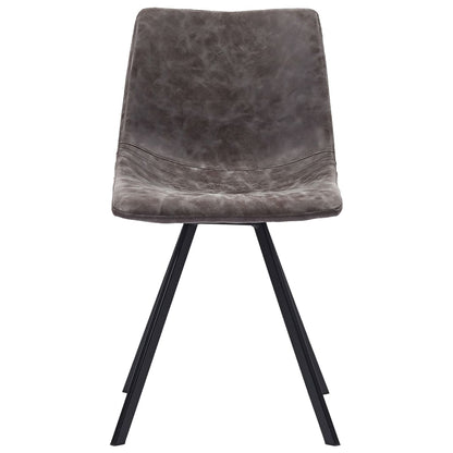 Dining Chairs 6 pcs Brown Faux Leather