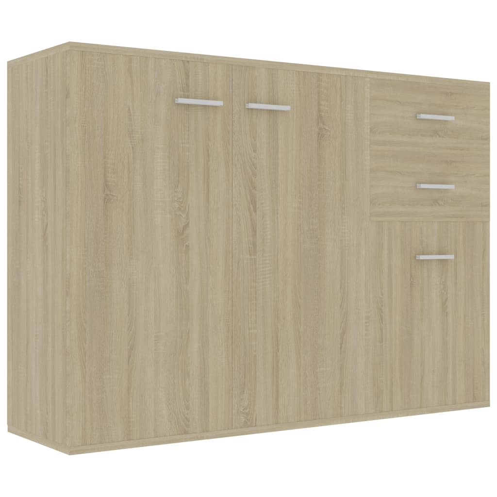 Sideboard Sonoma Oak 105x30x75 cm Chipboard
