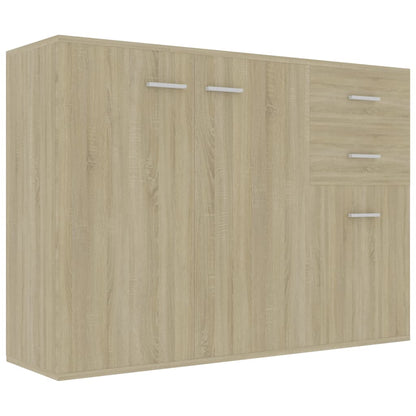 Sideboard Sonoma Oak 105x30x75 cm Chipboard