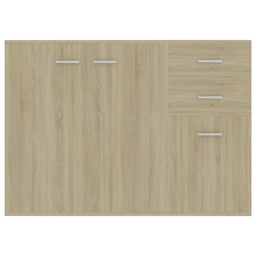 Sideboard Sonoma Oak 105x30x75 cm Chipboard