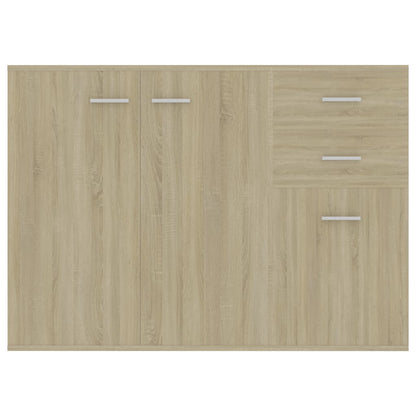 Sideboard Sonoma Oak 105x30x75 cm Chipboard