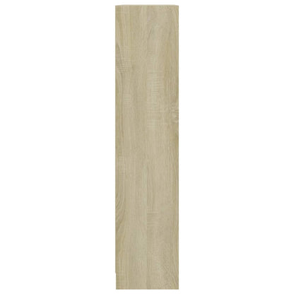 Bookshelf Sonoma Oak 80x24x108 cm Chipboard