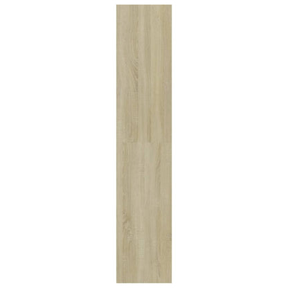4-Tier Book Cabinet Sonoma Oak 80x30x151.5 cm Chipboard