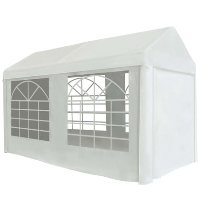 Party Tent PE 2x4 m White