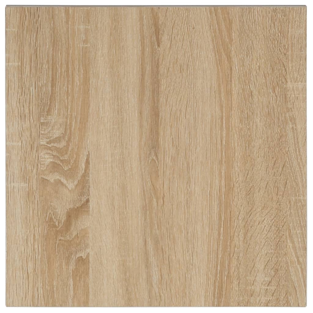 Two Piece Bathroom Furniture Set Ceramic Oak