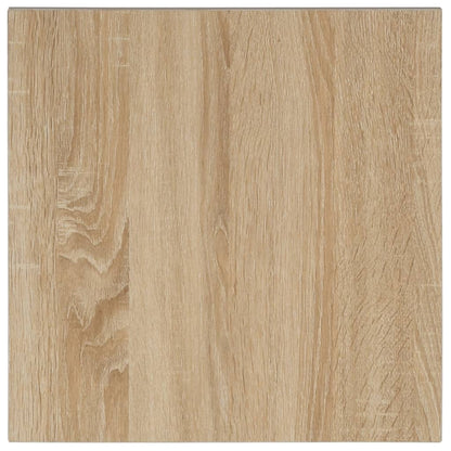 Two Piece Bathroom Furniture Set Ceramic Oak