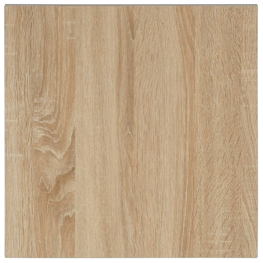 Two Piece Bathroom Furniture Set Ceramic Oak