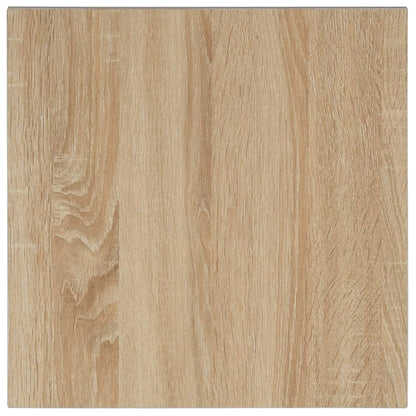 Two Piece Bathroom Furniture Set Ceramic Oak