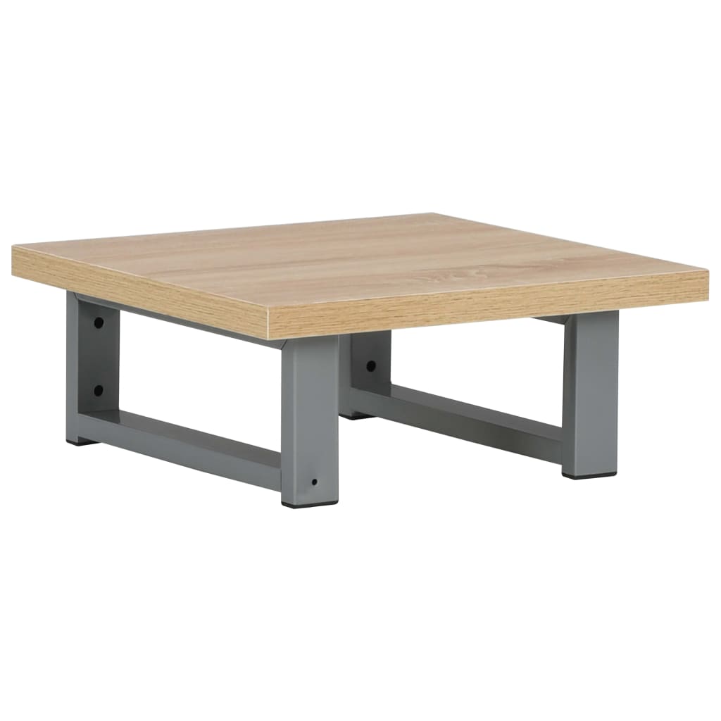 Two Piece Bathroom Furniture Set Ceramic Oak