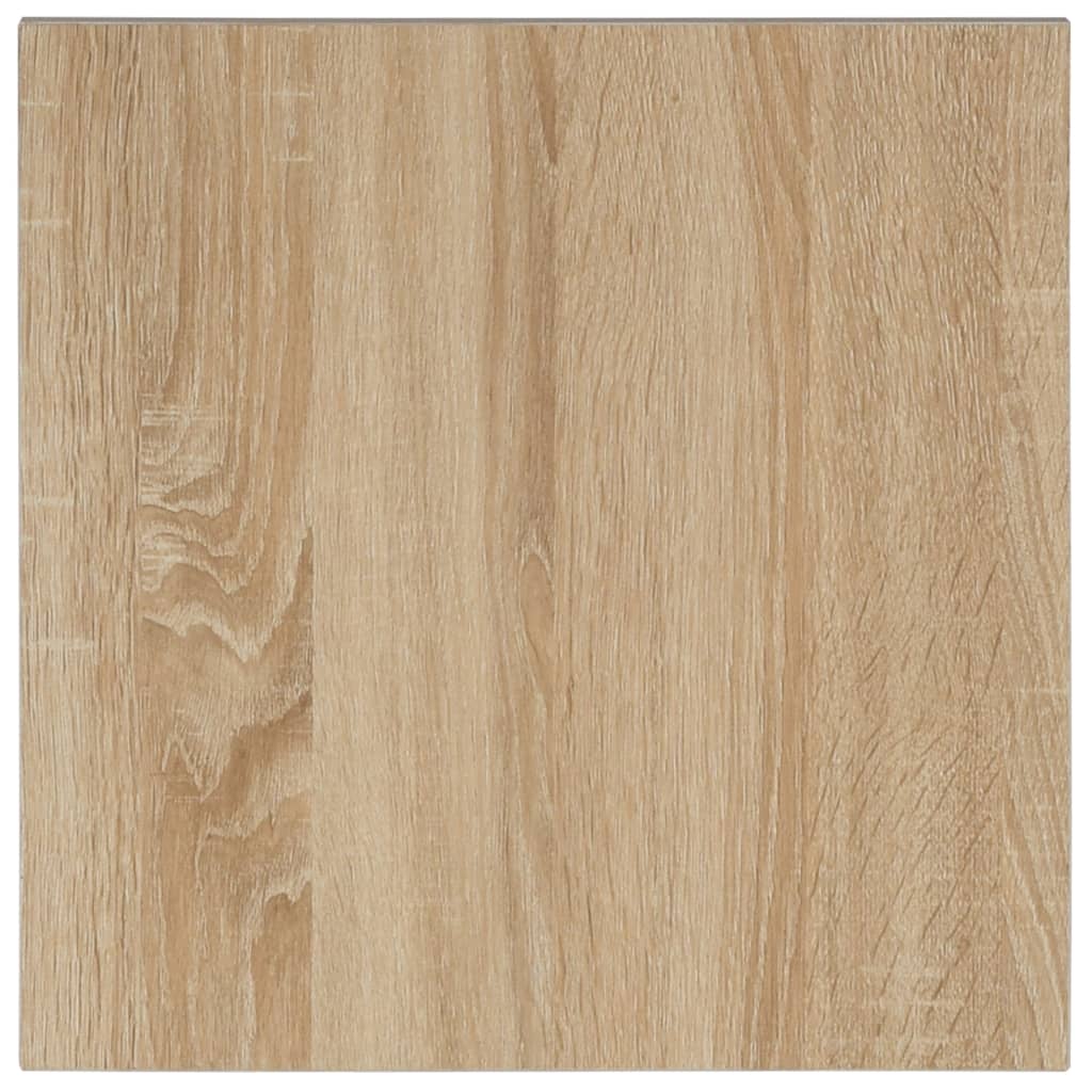 Two Piece Bathroom Furniture Set Ceramic Oak