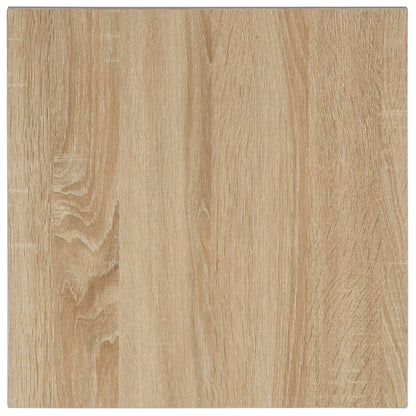 Two Piece Bathroom Furniture Set Ceramic Oak