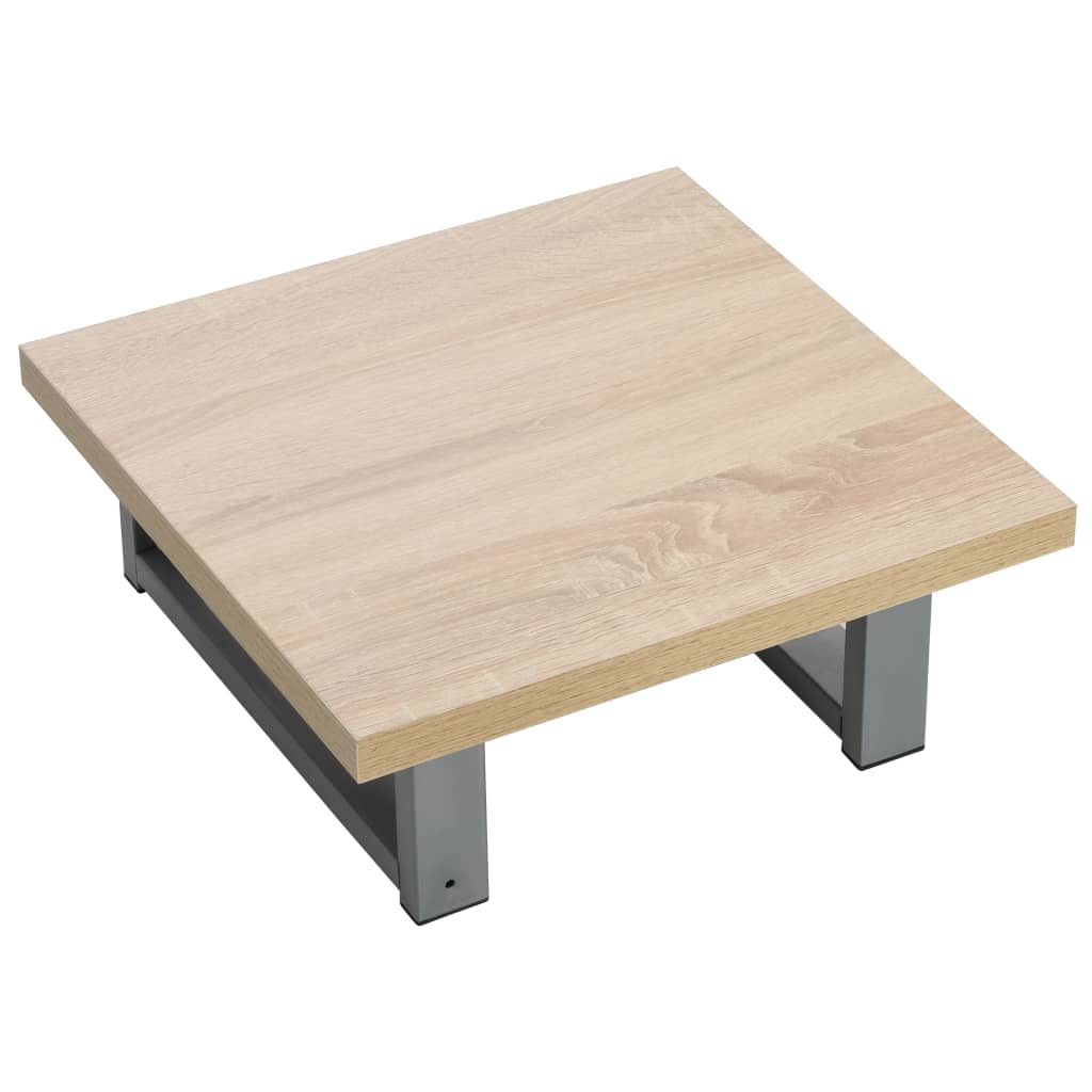 Two Piece Bathroom Furniture Set Ceramic Oak