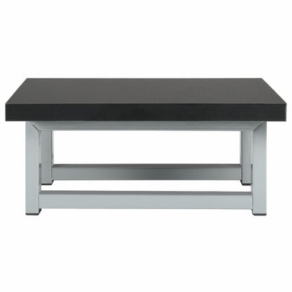 Two Piece Bathroom Furniture Set Ceramic Black