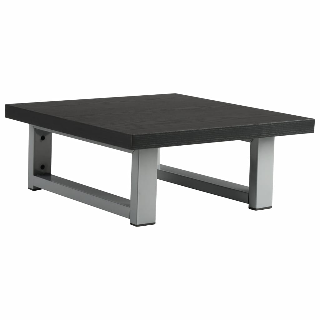 Two Piece Bathroom Furniture Set Ceramic Black