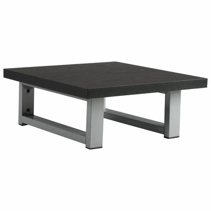 Two Piece Bathroom Furniture Set Ceramic Black